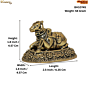 Brass Nandi Idol KBH10745