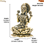 Brass Lakshmi Idol KBH10756