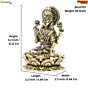 Brass Lakshmi Idol  KBH10757