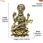 Brass Saraswati KBH10766