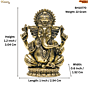Brass Ganesha Idol KBH10770