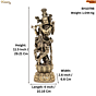 Brass Krishna Idol KBH10798