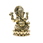 Brass Ganesha Idol KBH10809