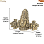 Mini Brass Balaji Face Idol KBH10820