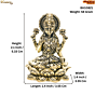 Brass Lakshmi Idol KBH10821