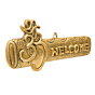Brass Om Ganesha Welcome Hanging  KBH10876