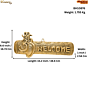 Brass Om Ganesha Welcome Hanging  KBH10876
