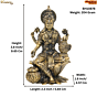 Brass Lakshmi Idol KBH10878