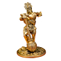 Brass Hanuman 7 Inch KBH10885