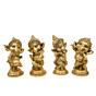 Brass Ganesha 5 Inch KBH10887