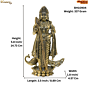 Brass Kartikeya Idol KBH10904
