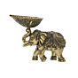 Brass Elephant Diya  KBH10907