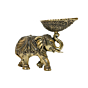 Brass Elephant Diya  KBH10907