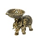 Brass Elephant Diya  KBH10907