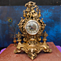 Decorative Vintage Brass Timepiece for Home and Office Decor KBH10911