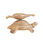 Brass Tortoise Diya or Oil Lamp KBH10931