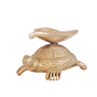 Brass Tortoise Diya or Oil Lamp KBH10931