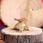 Brass Tortoise Diya or Oil Lamp KBH10931