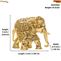 Brass Elephant 1 Inch KBH10942