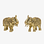 Brass Elephant 1 Inch KBH10944