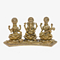 Brass Ganesh, Laxmi Maa and Saraswati Maa Idol KBH10945