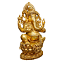Brass Ganesha Idol KBH10971