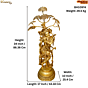 Brass Krishna 34 Inch KBH10974