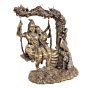 Brass Radha Krishna Idol KBH10976