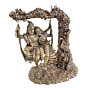 Brass Radha Krishna Idol KBH10976