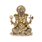 Brass Ganesha Idol KBH10991