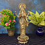 Brass Lakshmi Idol 10 Inch  KBH10992