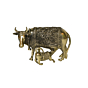 Brass Cow & Calf 3 Inch KBH10995