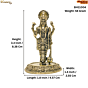 Brass Vishnu  idol KBH11004