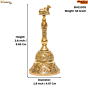 Brass Nandi Bell  KBH11005