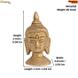 Brass Buddha 2 Inch KBH11018