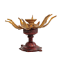 Brass Tortoise Shivling Stand  KBH11033