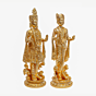 Brass Swaminarayan Pair KBH11039