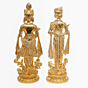 Brass Swaminarayan Pair KBH11039