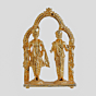 Brass Swaminarayan Idol Pair KBH11040