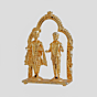 Brass Swaminarayan Idol Pair KBH11040