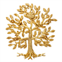 Brass Wall Hanging Tree 12 Inch KBH11083