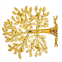 Brass Wall Hanging Tree 12 Inch KBH11083