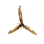 Brass Butterfly Candle Holder  KBH11087