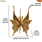 Brass Butterfly Candle Holder  KBH11087