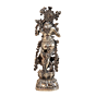 Brass Radha Idol for Home Temple | Decorative Radha Rani Brass Murti for Puja, Spiritual Decor & Gift BH11090