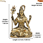 Brass Shiv Idol KBH11099