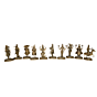 Brass Dashavatara Set Of 10 Statue KBH11125