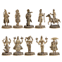 Brass Dashavatara Set Of 10 Statue KBH11125