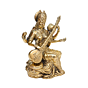 Brass Saraswati Maa Idol KBH11127