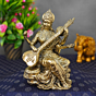Brass Saraswati Maa Idol KBH11127